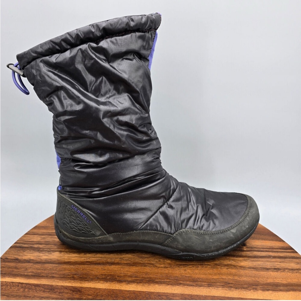 Merrell Frost Glove Winter Boots Women's 9.5 Black Barefoot Insulated - Picture 2 of 8
